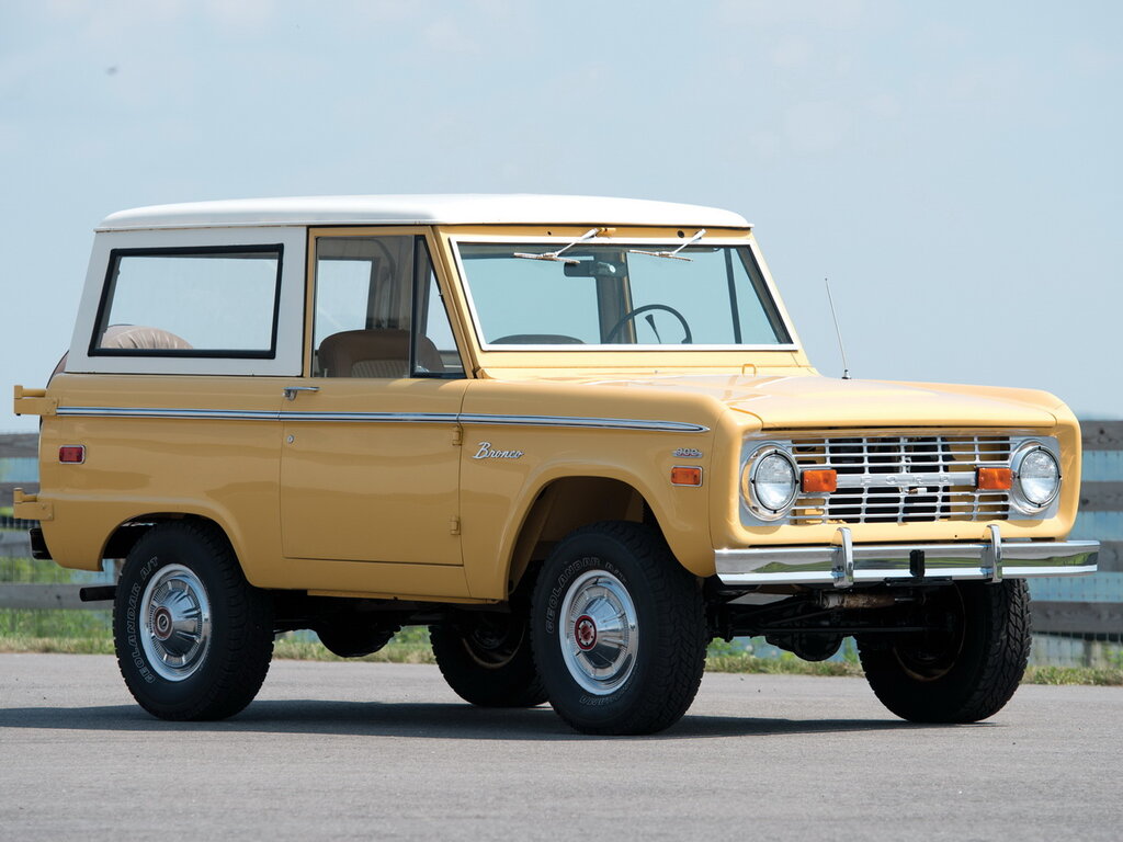 Ford Bronco 1 поколение, джип/suv 3 дв. (08.1965 - 09.1977)